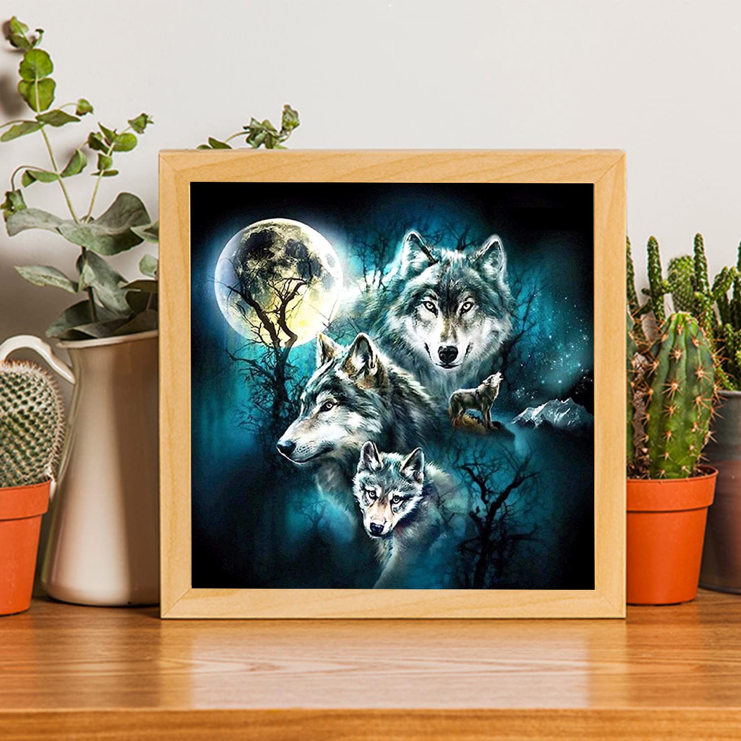 MXJSUA DIY 5D Diamond Painting Kits Full Drill Rhinestone Diamond